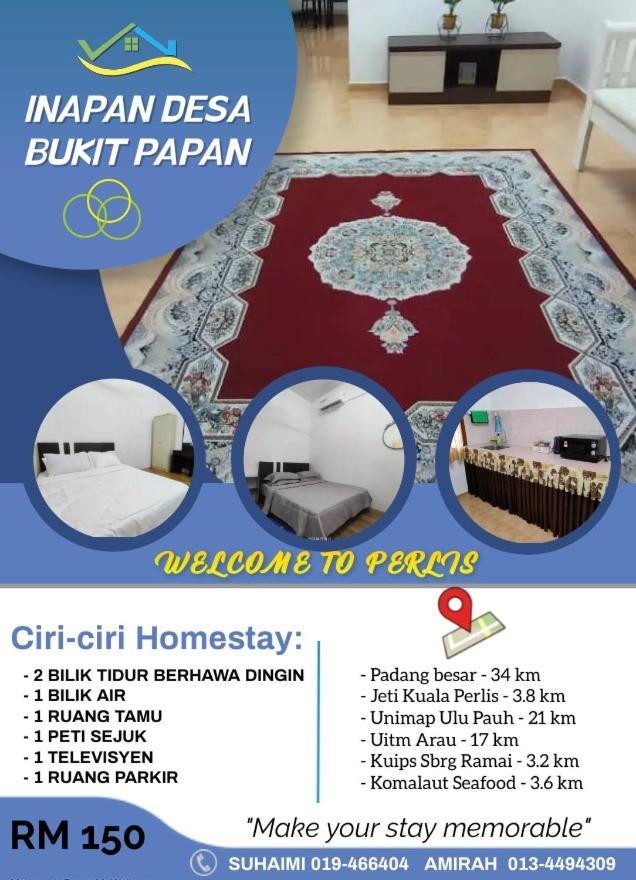 Inapan Desa Bukit Papan Apartment Kuala Perlis Exterior photo